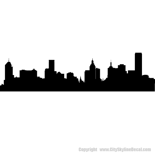 Picture of Melbourne, Australia City Skyline (Cityscape Decal)