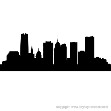 Picture of Oklahoma City Skyline (Cityscape Decal)