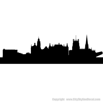 Picture of Sheffield, England City Skyline (Cityscape Decal)