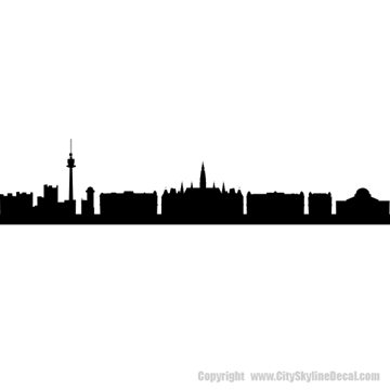 Picture of Vienna, Austria City Skyline (Cityscape Decal)